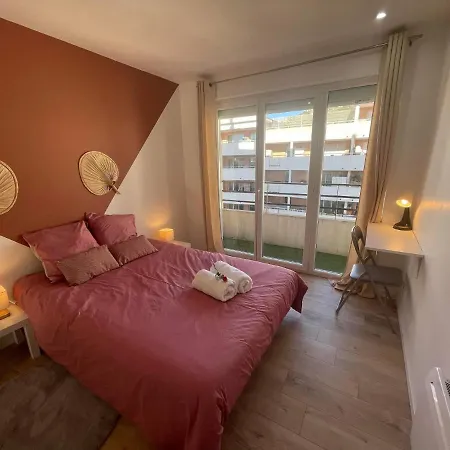 Apartamento Le Terra-cota 3 Ch Privées 10' Gare-port Et Plage, Wfi, Cosy