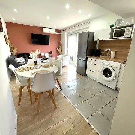 Le Terra-cota 3 Ch Privées 10' Gare-port Et Plage, Wfi, Cosy Apartamento *