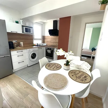 Le Terra-cota 3 Ch Privées 10' Gare-port Et Plage, Wfi, Cosy Apartamento *