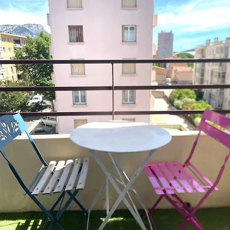 Apartamento Le Terra-cota 3 Ch Privées 10' Gare-port Et Plage, Wfi, Cosy Tolón